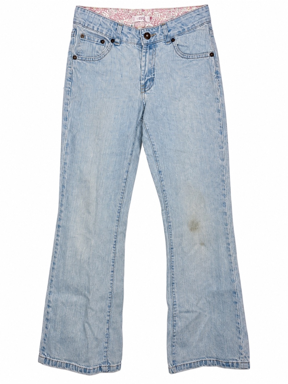 Levi’s 517 Girls Jeans Size 14 Regular Stretch Flare Low Rise Light Wash